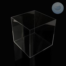 SOCEAN 투명 오픈 디피 박스 아크릴 빈 정사각 상자 200 PVC 사각통 커피 캡슐통 촬영 소품 받침대 전시 투명 케이스 플라스틱 박스 피규어 정리함 디스플레이 PP 상자 캡슐 보관함 OPEN BOX