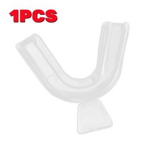 이갈이 마우스피스 치료 코골이 방지 기구 구강 보호대 EVA 치아 야간 트레이 Bruxism 연삭 코골이 방지 미백 복싱 보호 14 개, D 1PCS