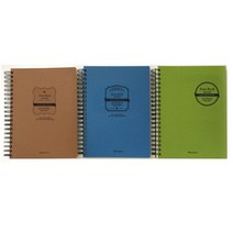 [영그린] 트윈링노트 PP 7000(16절/100g/188*265mm/152매)(색상, 옵션:[2290520]옵션없음, 단품