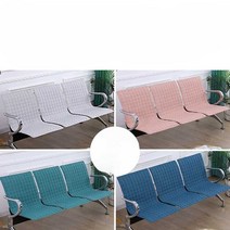 병원 은행 공항 대기 대기실 진료실 벤치 3인용 의자, 산과 강의 사랑 - 잉크 블루 50x85cm(3석)