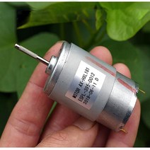 모든 금속 395 카본 브러시 DC 모터 DC12V 18V 24V 36V 13300RPM 고속 고 토크 장축 저전력 음소거 전기