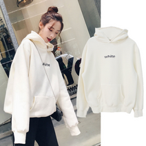 베베디 여성용 하이나 간절기 후드티