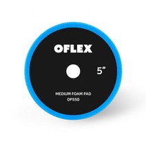 오플렉스 미디움 폼패드 5인치 블루 OP550 중벌용