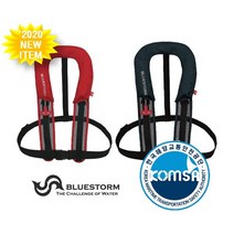 블루스톰 낚시구명조끼 BSJ-8320RS 해양수산부 KOMSA, 블랙