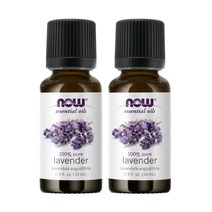 나우푸드 에센셜 아로마오일 10ml 2개, Lavender