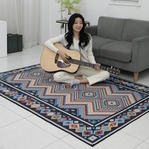 카펫클로 먼지없는 카페트 에스닉패턴 4size