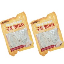 구운명태포 160g x 2팩 노릇하게구운 쫄깃달콤짭잘한 명태어육, 1개