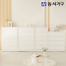 동서가구 소프 1000 5단 속 깊은 칸막이 서랍장 DSW020, 단품