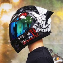 JIEKAI 오토바이 헬멧보호 장비, DHCX 블랙매직컬러 테일윙