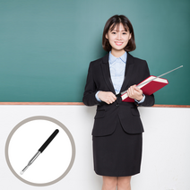 TINKSKY Hand Pointer Extendable Telescopic Retractable Handheld Presenter Classroom Whiteboard (Blac, 01 Black