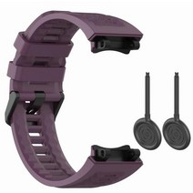 타임워치 스톱 시계 스탑 워치 공부 타이머 초 타임 Huami Amazfit TREX 2 스마트 워치 스트랩 시계 밴 TRe, 03 deep purple_01 for T-Rex2