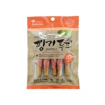 식이섬유 풍부한 스틱형 애견수제간식 2개 노령견몸보신 멍멍이간식만들기 강냥이기력회복