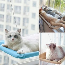 고양이 윈도우 해먹(스카이) 고양이놀아주기 고양이용품샵 고양이키우는집인테리어