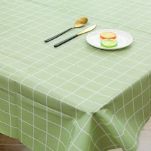야외 테이블 캠핑 차박 준비물 방수 홈 심플 커버 파티 4인보 북유럽 협탁 식탁 매트, 본상품선택, 핑크