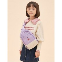 [국내정식매장] 빈폴 키즈 [BEANPOLE KIDS] 코어 베이직 슬링백 라이트 퍼플 (BI31D2U21V), F, 색상:연보라색 / 사이즈:F