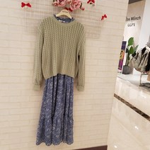 뉴코아 창원 트렌드컬렉션 봄바람 살랑살랑 잔꽃 원피스