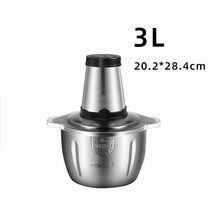 후지 민찌기 고기 갈개 220V 2L 3L 민서 야채 주방 교반 가정용 분쇄기 미국 한국플러그, 02 3L_02 220V_04 AU