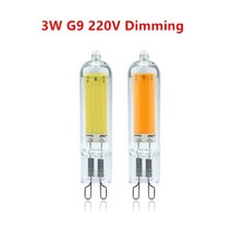 저무리 led전구 10 개몫 dimmable g4 g9 e14 개 암 나무 열매 램프 3w 5w 9w acdc12v 110v 220v 촛불 조명 샹들리에에 대 한 30w 40w, 2w g4 dc12v, 1-하얀