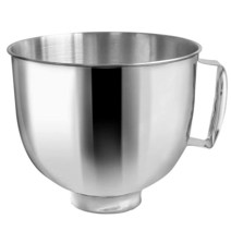 KITCHENAID 틸트 헤드 스탠드 믹서 4.5 및 5QT Artisan 5KSM125 5KSM150 5KSM175 5KSM7580 KSM150 RRK150 및 기타, Stainless Steel