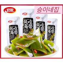 (승이네 집) 중국식품 weilong haidai 웨이룽 마라 다시마 밥도둑 술안주 26g*10포