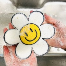 데이지 스펀지 설거지 주방수세미, 1개, 1개