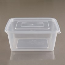 냉장 냉동 보관 정리용기 사각 밀폐용기 2.7L (갑돌이B9번), 1개, 5세트