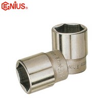 지니어스/6각 12각 핸드소켓/복스알/1/2(12.7mm)/선택, 6각 규격24mm