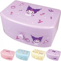 (일본) 마이멜로디 쿠로미 산리오캐릭터 1단보석함 악세사리서랍장 쥬얼리수납박스 (4type)