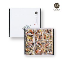 단호박찰떡 영양찰떡 국내산찹쌀 완두 호박 콩 땅콩 호두 건포도 완두베기 호박꼬지 간식용 아침식사 대용떡 행사떡 생일떡 100g x24개입 쇼핑백, 1개