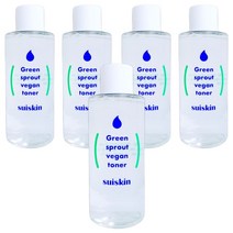 수이스킨 어린 새싹 클린 토너 샘플증정, 5개, 200ml