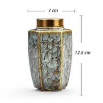 반려견장례 햄스터 장례 기념 프리즘 항아리 장례식 항아리 인간 유골 애완동물 고양이 개 항아리 세라믹