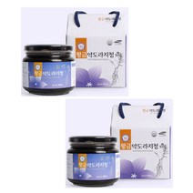 약도라지 청 황금 3년근 쌀조청 해썹 국내산 600g 2병, 단품