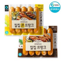 [청정원]리치부어스트 칼집 프랑크/칼집 비엔나, 칼집프랑크300gx2+칼집콘프랑크300gx3
