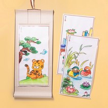꾸미라이프 민화 족자 만들기, 호작도
