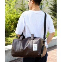 댄디 가죽 남성 보스턴백 여행가방 출장 데일리 가방