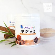 프레시데이 향긋한 신안 프리미엄 양치용 시나몬 죽염 1병x150g, 시나몬 죽염/1병
