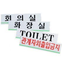 사무실 표찰 표지판 모음 회사 명판 글자 간판 명패 글씨 벽 대문 화장실 문패 도어 사인 안내 안내판 회의실 사장실 응접실 상담실 탕비실 소형, 회의실(품)(절)
