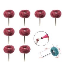 임팩드릴 충전 전동 미니조각기 다용도 소형 새로운 50pcs 미니 드릴 연마 브러시 235, red+10pcs