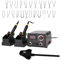 우드버닝기 전문 목재 연소 기계 키트 세트 파이로그래피 공예 도구 다기능 펜, 01 EU Plug 220-240V