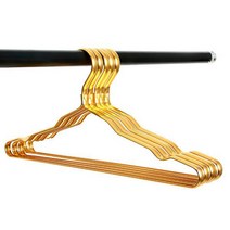 보노스토어 옷걸이 GH51_RD_696, 5개입, 골드