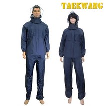TK-R640-1 골프용 여자 캐디 우의 한벌 곤색 남녀공용 55~88 골프 여성 비옷 우비 태광
