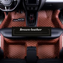 BMW X6 E71 용 맞춤형 자동차 매트 2007 2008 2009 2010 2011, 갈색