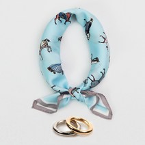 에스랑제이 크림홀스 봄 쁘띠 스카프 ( 스카프1P+기본링2P )