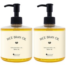 사쿠라 앤 내츄럴 미강 오일 쌀겨유 현미유 미강유 300ml 2팩 Sakura & Natural Rice Bran Oil For Massage