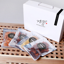 건사랑 건어물 선물세트(4종) 오족 꽃게짱 양태채 숏다리 주전부리 최강세트 명절선물세트 설선물세트, 1개