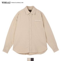 [NC수원터미널점] 후아유 피그먼트 자수 셔츠 WHYAA4921U