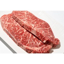 캠핑고기마블링1++ 한우 채끝등심 구이용 스테이크용 선물세트, 일반구이용(210g)