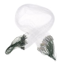 플로트 및 무게가 있는 나일론 모노필라멘트 아가미 어망 단일 메쉬 물고기 덫 액세서리, 나일론 지도 EVA, 녹색