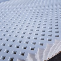 기타 PVC 라티스 화이트 600x1200mm(70+70) 가림막 파티션 울타리, 600x1200(70+70) 화이트