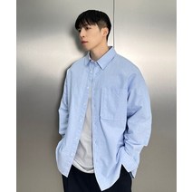 스파오 깡스타일리스트 PICK 시티보이 오버핏 옥스포드 셔츠_SPYWD23C01 234214
